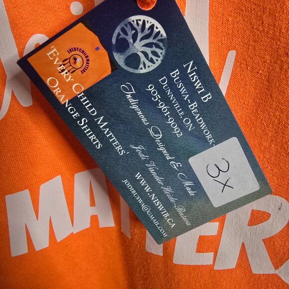 Every Child Matters Hoodie - Orange Shirt Day - Unisex Size 3X - Picture 4 of 9